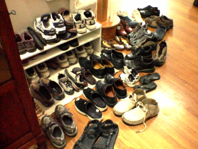 throw another pair on the shoe pile