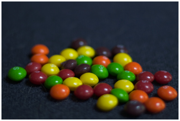 skittle distribution