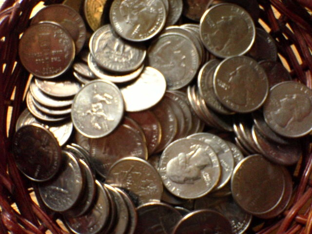 Basket of Quarters