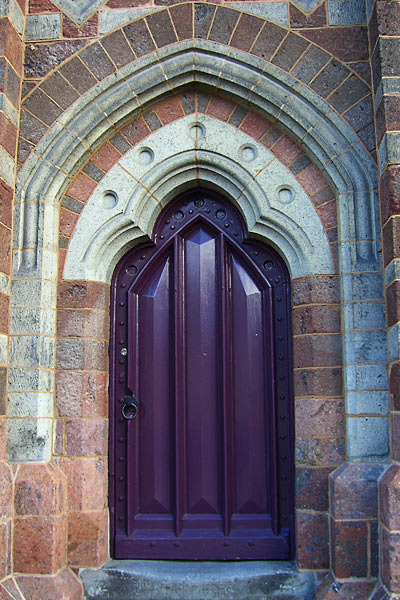 ornate door