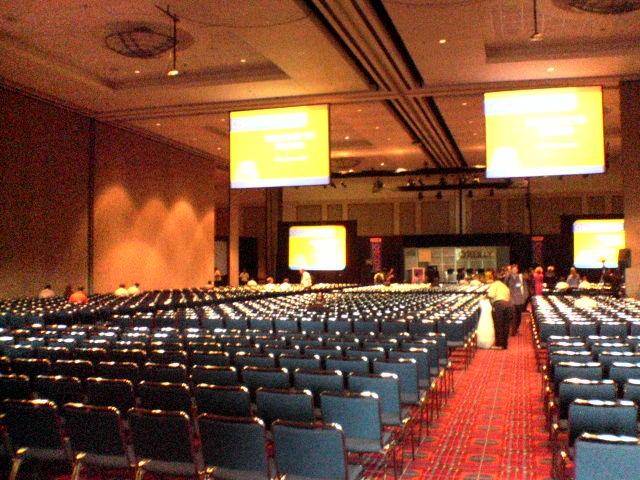 Huge Keynote Room