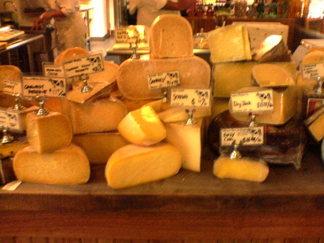 myriad cheeses