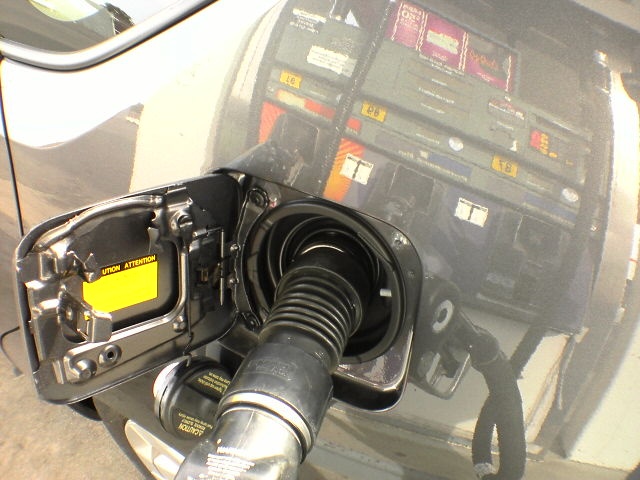 at the pump