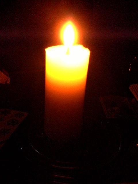 blackout candle