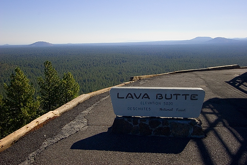 Lava Butte Sign